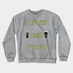 Stout and About Destressed Crewneck Sweatshirt